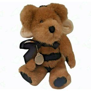 Clover L. Buzzoff Vintage Boyds Bear Teddy Bumblebee Wings Plush Stuffed Animal